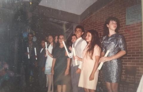 Formatura da turma de Artulandia Acervo de Josefina Matias