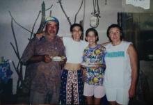 Almoço dos aniversariantes do mês de dezembro na casa do Bráz. 1998.jpeg