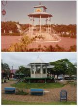 Coreto antes - depois